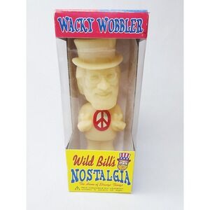 Funko Wild Bill Nostalgia Bobblehead New In Box Hippie Heart Vtg Collectible Toy